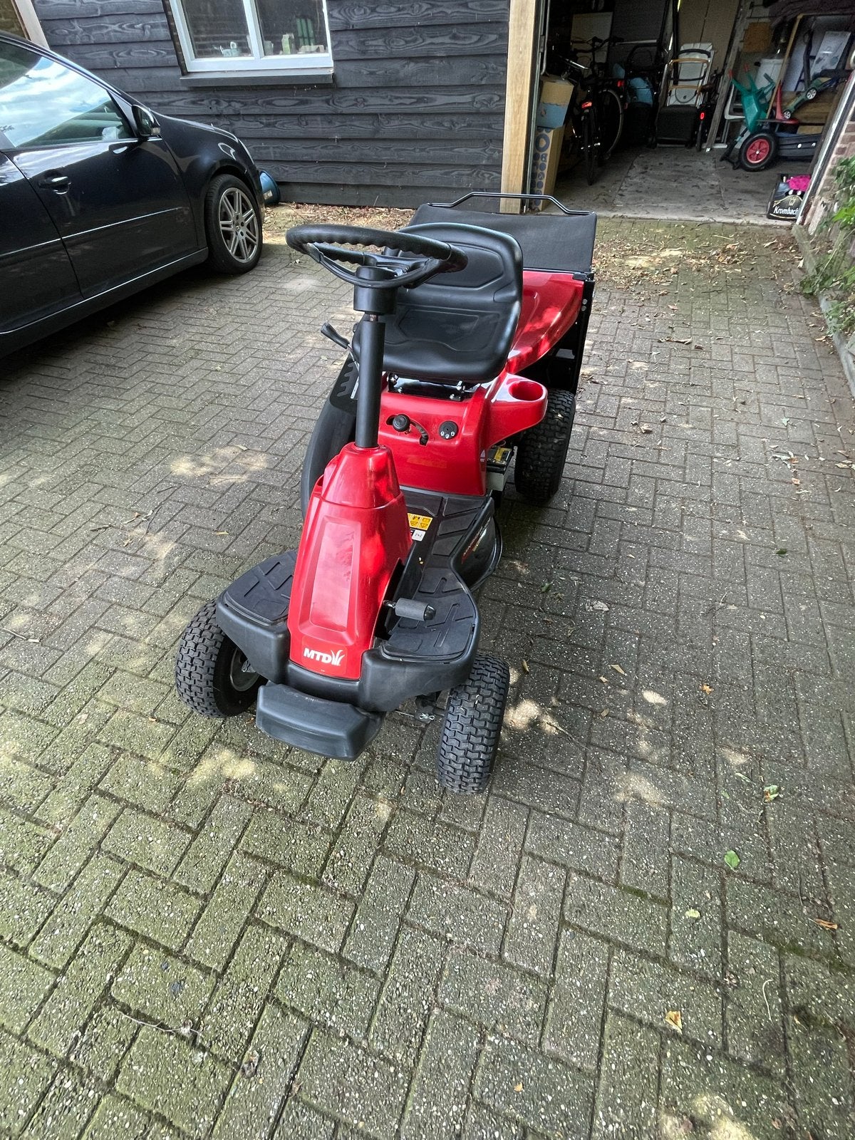 MTD ThorX 196 Minirider 60 RDE Zitmaaier, Ophalen, Cirkelmaaier, Zo goed als nieuw, 50 cm of meer