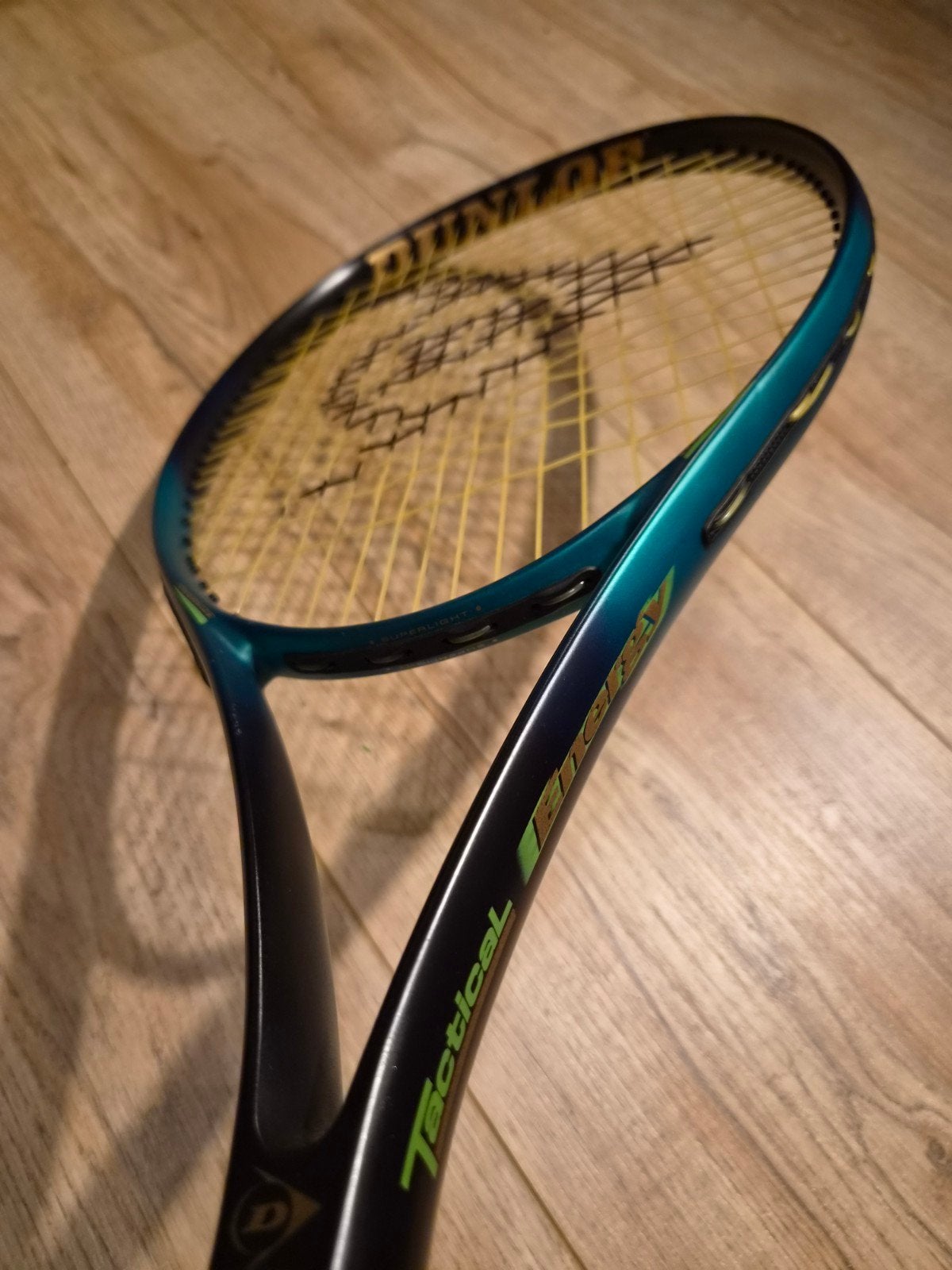 Vintage Dunlop Tactical Energy Oversize Tennisracket, Ophalen of Verzenden, Gebruikt, Racket, Dunlop
