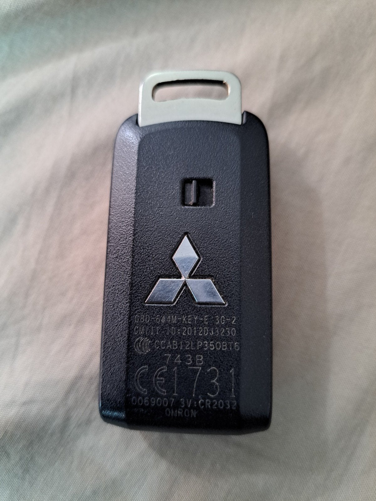 keyless sleutel, Ophalen, Gebruikt, Mitsubishi