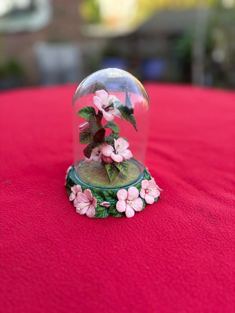 Kolibrie beeldje – handbeschilderd, limited edition, Ophalen, Zo goed als nieuw, Dier