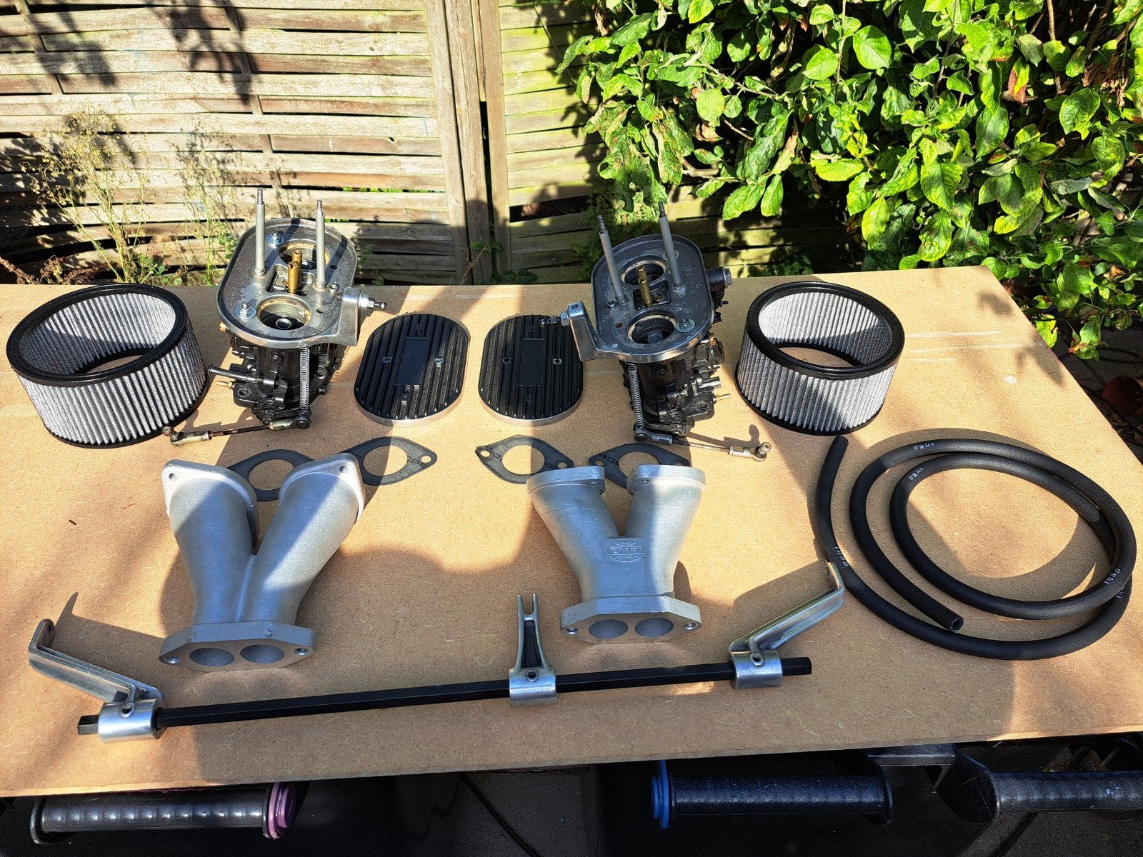 Dubbele 40mm carb | Delorto | Keverblok, Ophalen of Verzenden