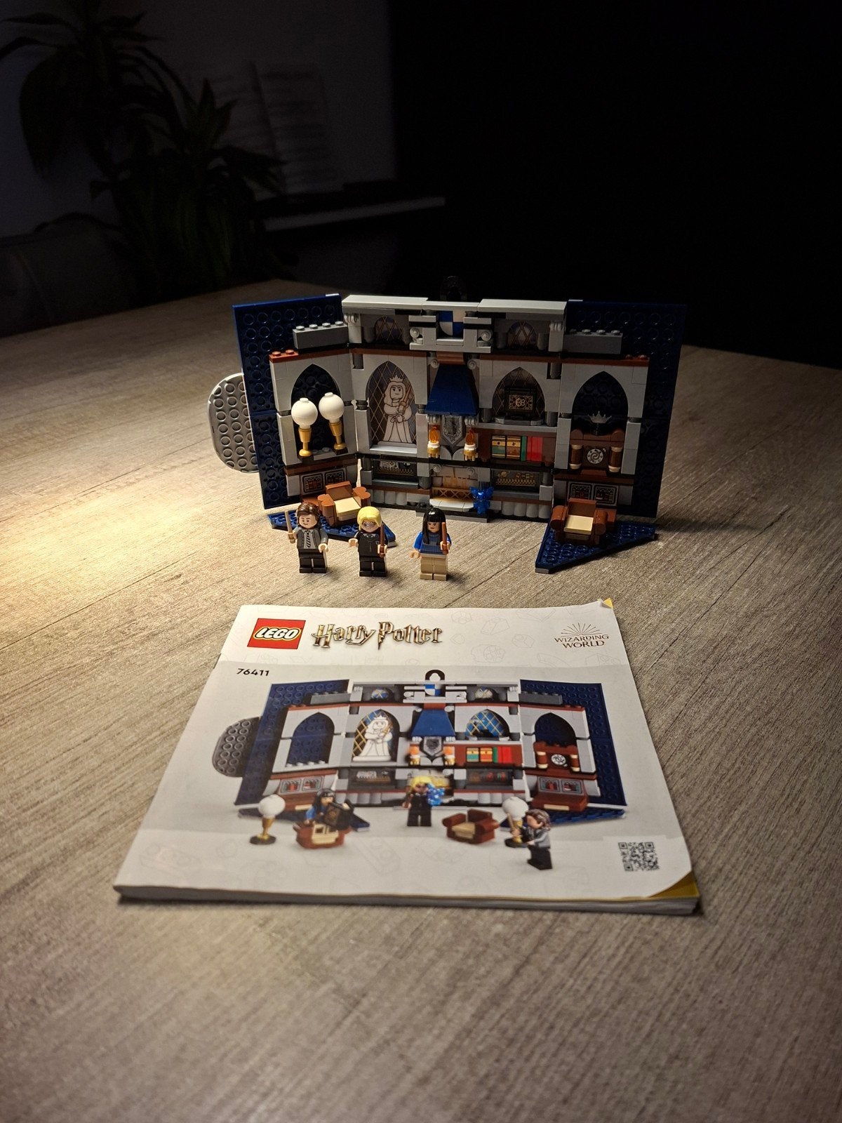 76411 harry potter lego ravenklauw kamer, Ophalen of Verzenden, Zo goed als nieuw