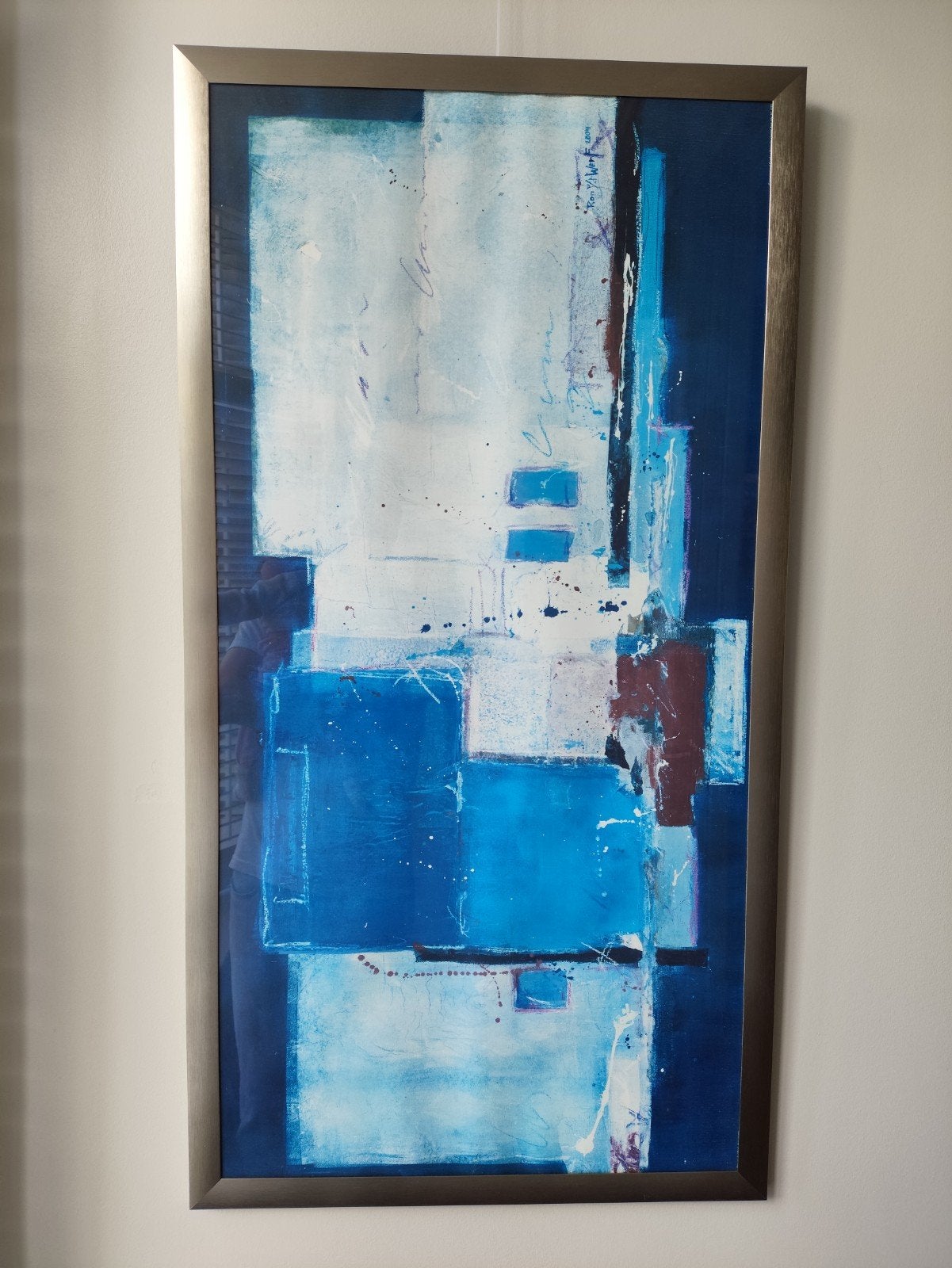 Abstract kunstwerk van Ron van der Werf, 2004, Ophalen