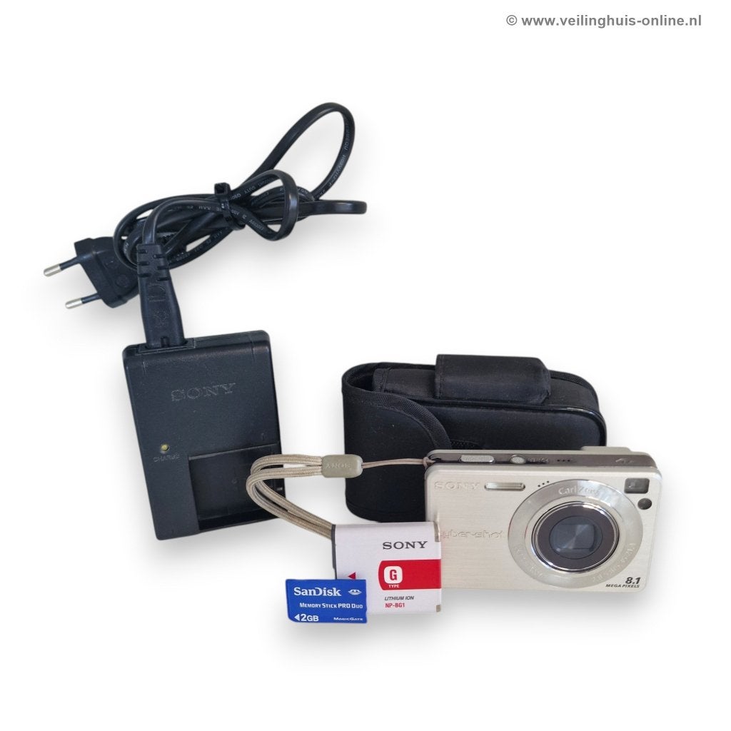 Digitale camera - Sony Cyber-shot, 8 megapixels, Gebruikt, Ophalen of Verzenden, Sony
