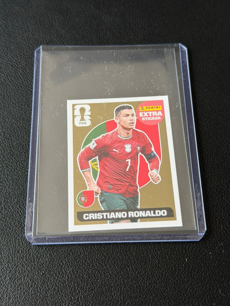 Panini WK 2026 Cristiano Ronaldo Gold Extra Sticker, Verzenden, Nieuw, Sticker