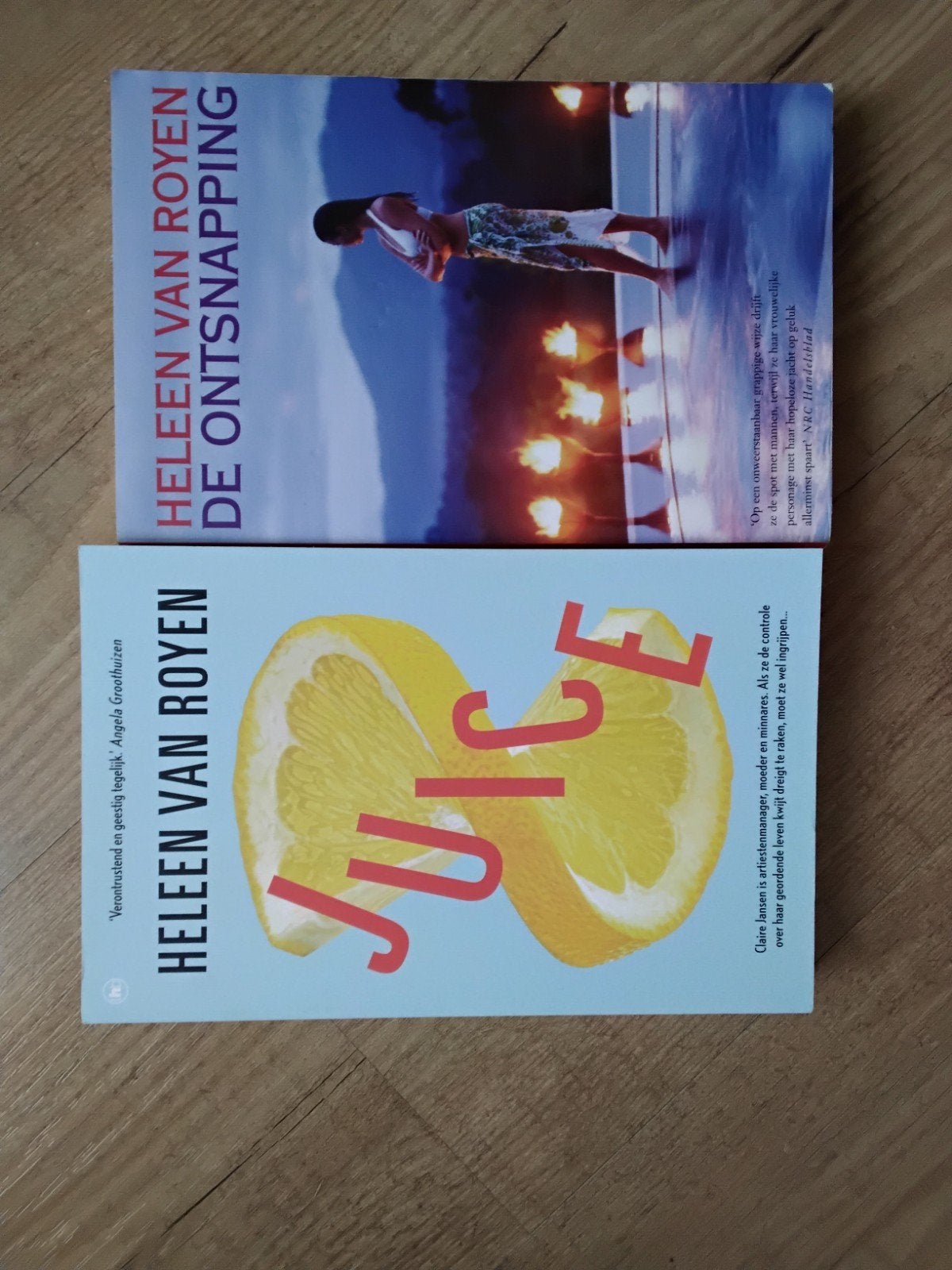 Heleen van Royen - De Ontsnapping & Juice (2 boeken), Boeken, Ophalen of Verzenden, Gelezen, Heleen van Royen, Nederland
