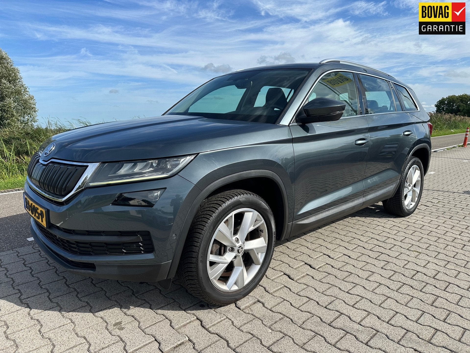 Skoda Kodiaq 2.0 TSI 4x4 Style Business 7P, Trekhaak, Top Vi, Auto's, Automaat, Gebruikt, 4 cilinders, 7 stoelen