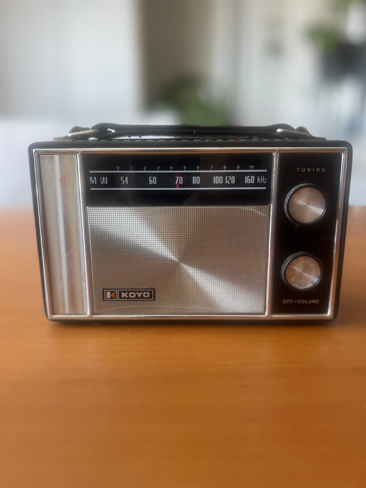 Vintage Koyo KTR-621 Transistorradio - Made in Japan, D, Ophalen of Verzenden, Zo goed als nieuw, D