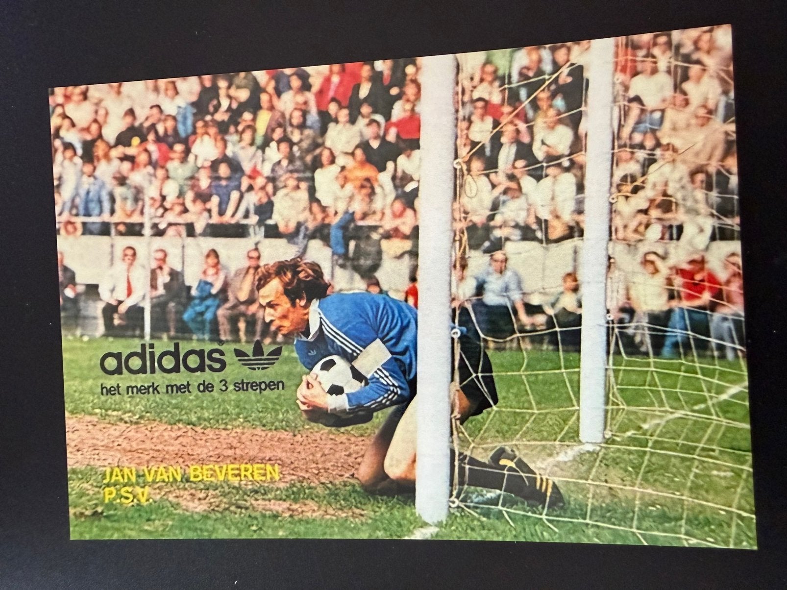 Adidas spelerskaart / Fotokaart Jan van Beveren PSV, Verzamelen, Sportartikelen en Voetbal, Ophalen of Verzenden, Zo goed als nieuw