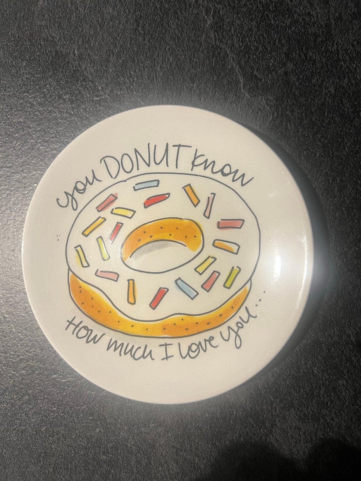 Blond Amsterdam 'You Donut Know' schoteltje, Ophalen of Verzenden, Zo goed als nieuw, Modern, Kop(pen) en/of Schotel(s)