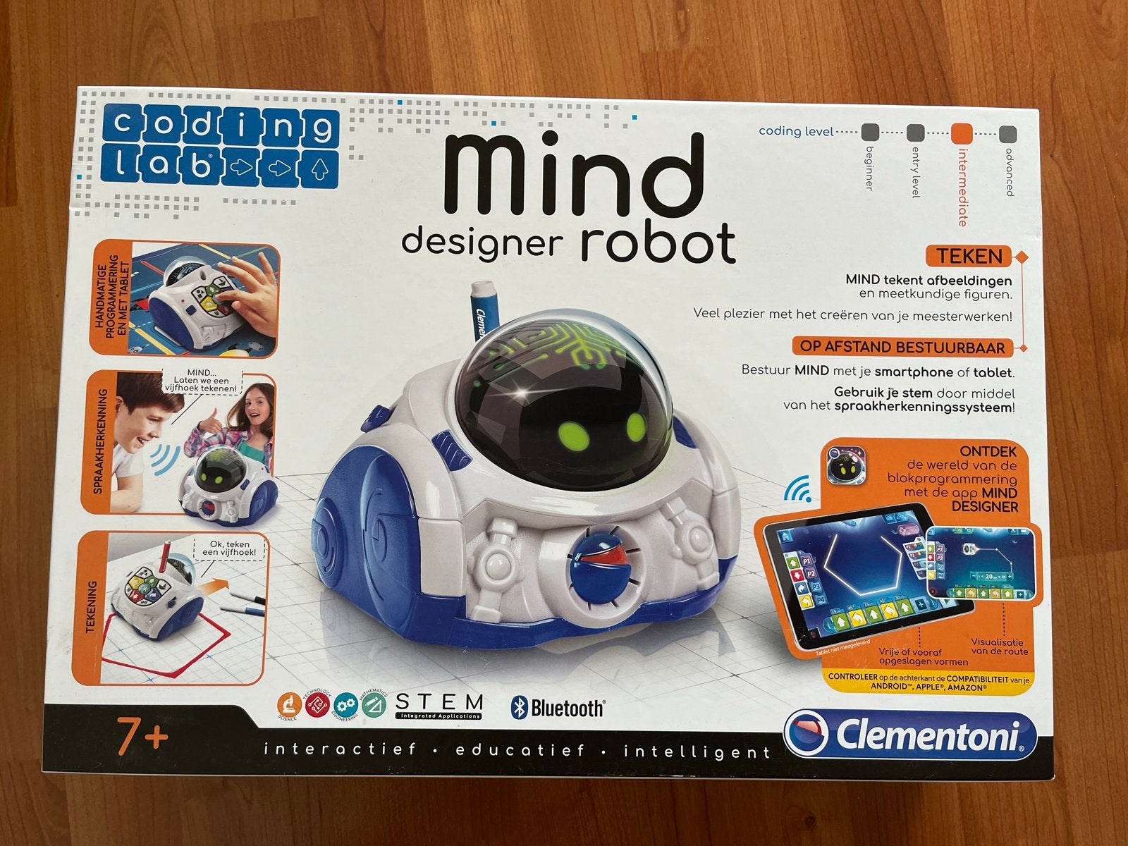 Coding Lab Mind Designer Robot - Educatief en Interactief, Ophalen of Verzenden, Zo goed als nieuw, Elektronica, Met geluid