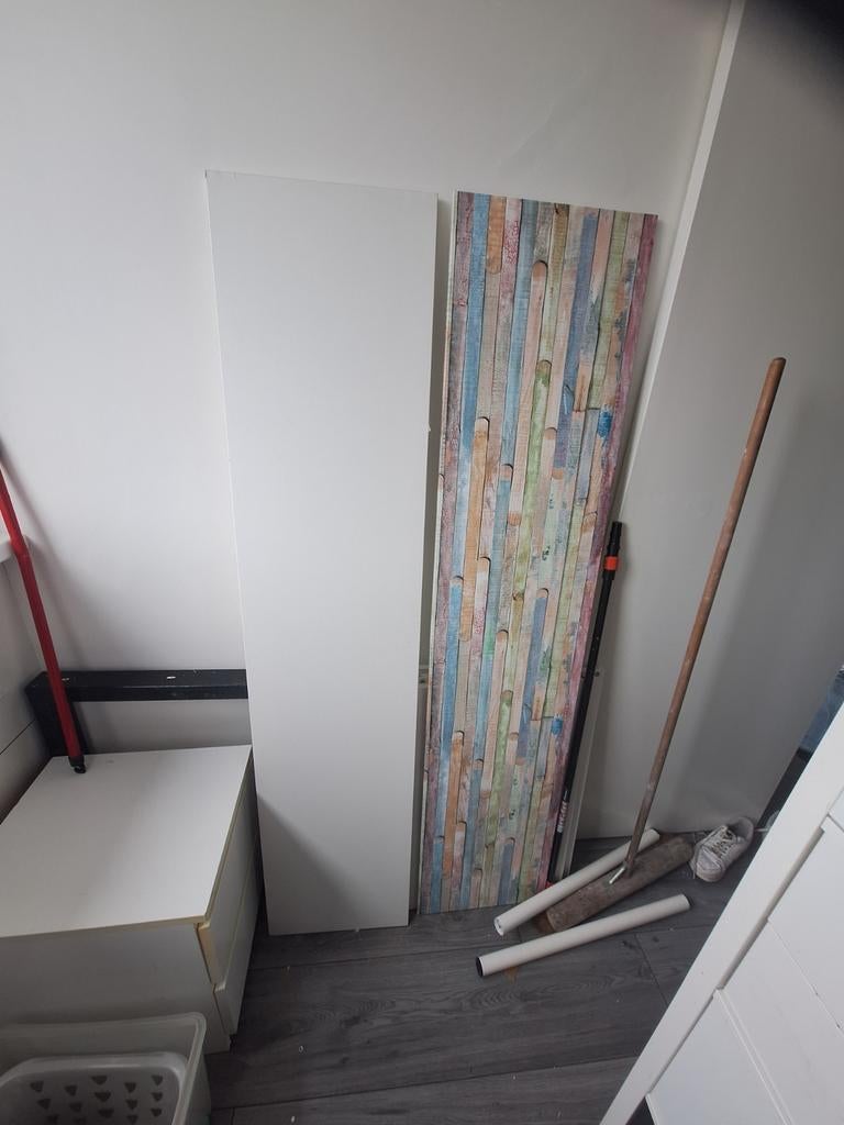 IKEA Platsa deuren met wrapfolie en extra rol, Ophalen, Overige materialen, Gebruikt, Modern, kleurrijk