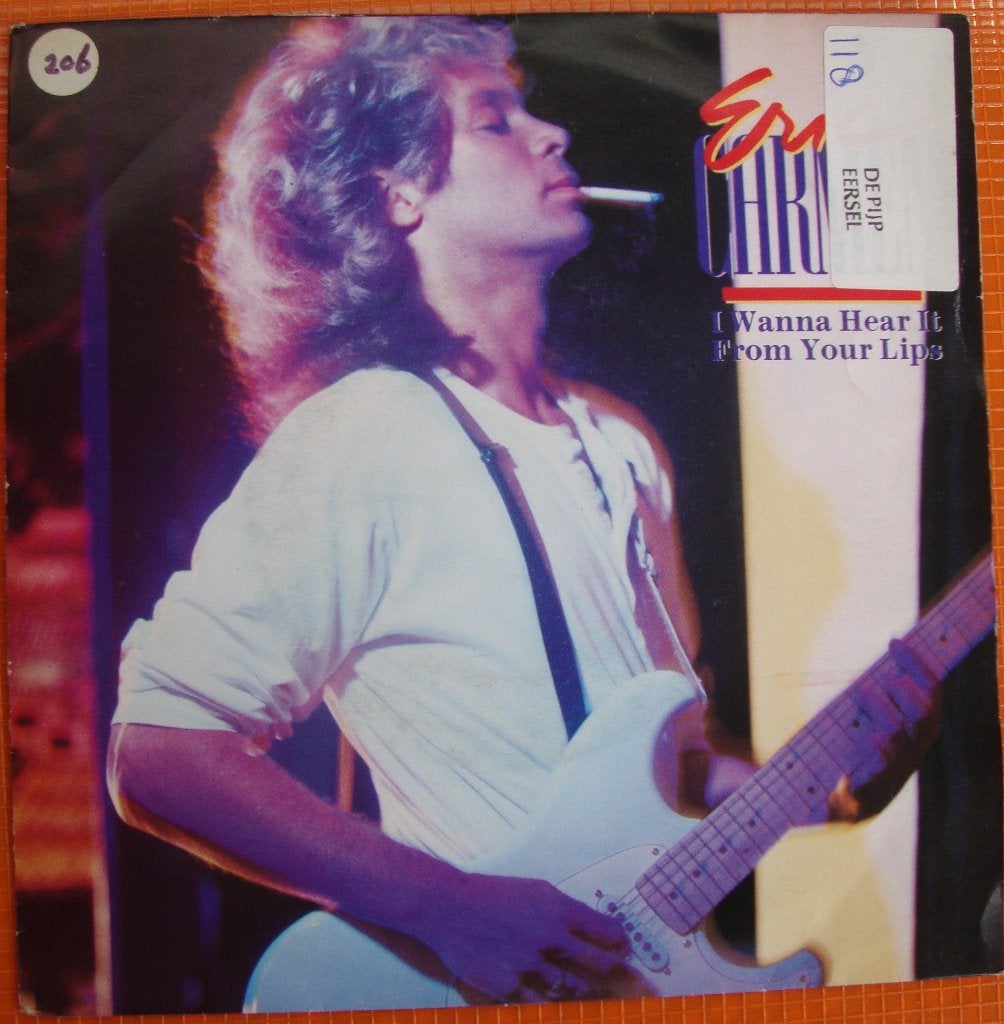 Eric Carmen - I Wanna Hear It From Your Lips (Single), 7 inch, Zo goed als nieuw, Pop, Overige typen