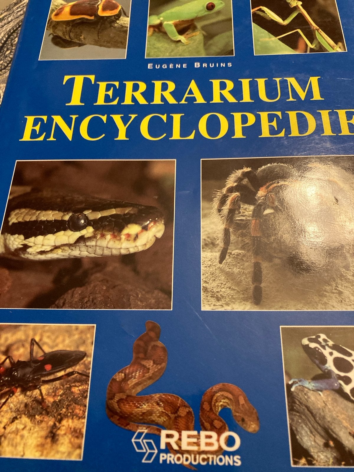 Terrarium Encyclopedie - Eugene Bruins, Ophalen of Verzenden, Zo goed als nieuw, Overige onderwerpen