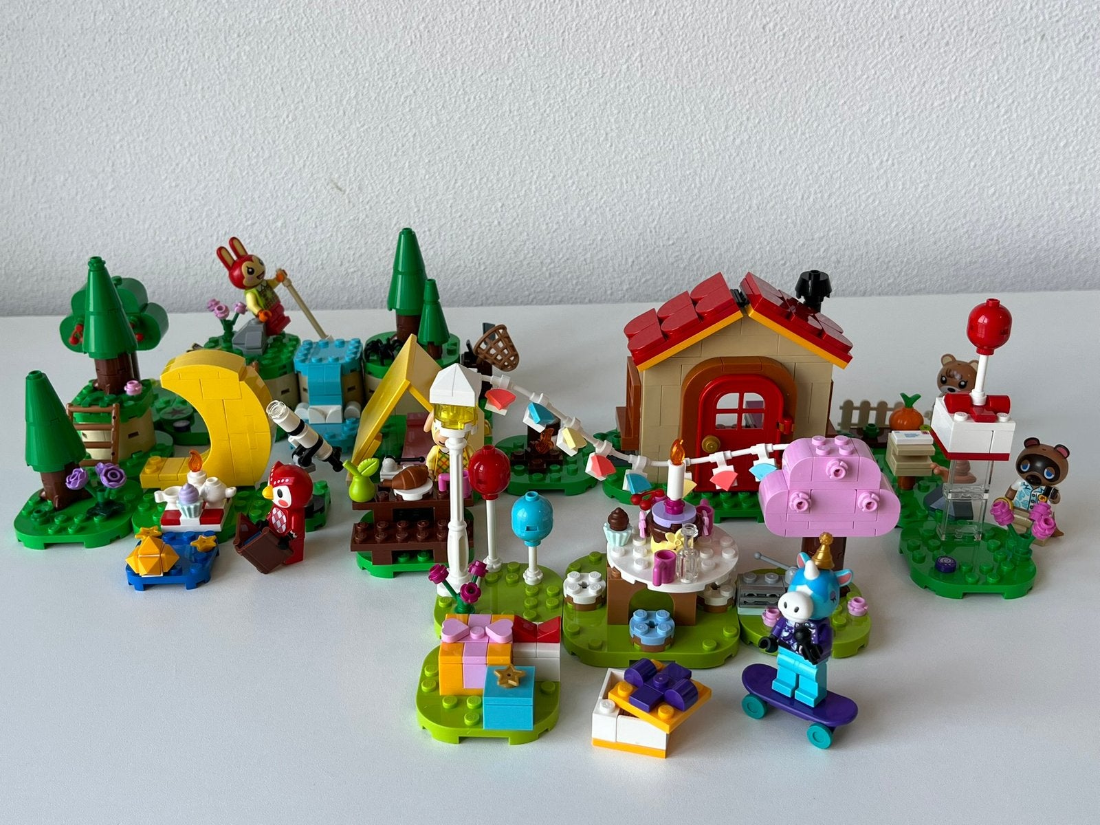 LEGO animal crossing 6 sets, Ophalen of Verzenden, Zo goed als nieuw, Staal