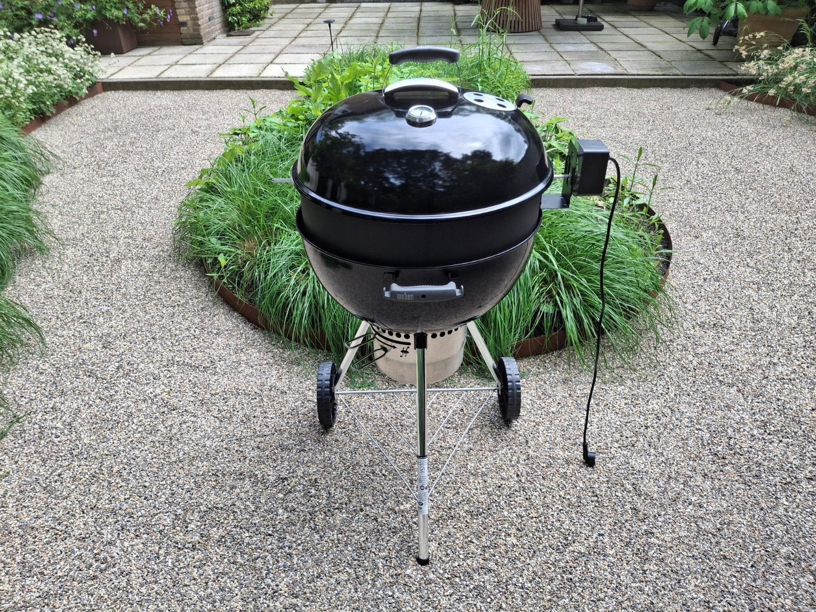 Weber One Touch houtskool bbq 57cm, Tuin en Terras, Houtskoolbarbecues, Ophalen