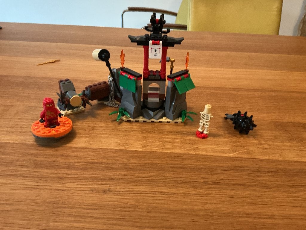Lego Bergtempel (2254), Gebruikt, Lego, Ophalen of Verzenden, Inclusief instructies