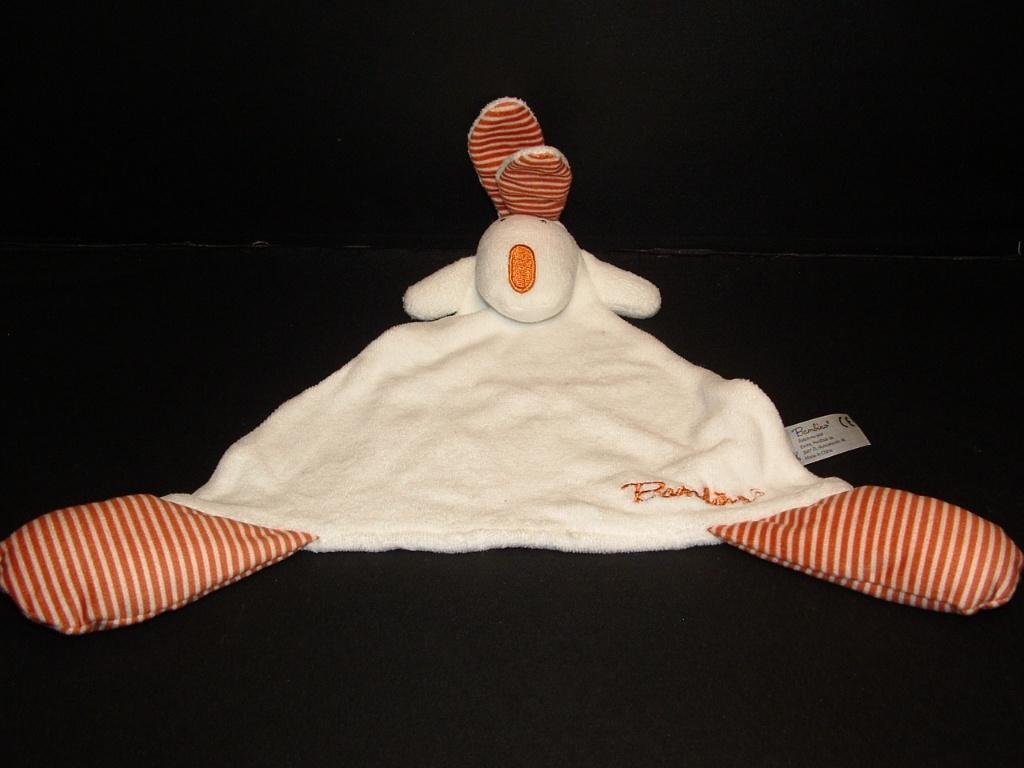 BAMBINO KONIJN KNUFFELDOEK DRIEHOEKIG VELOURS WIT M, Verzenden, Nieuw, Overige typen