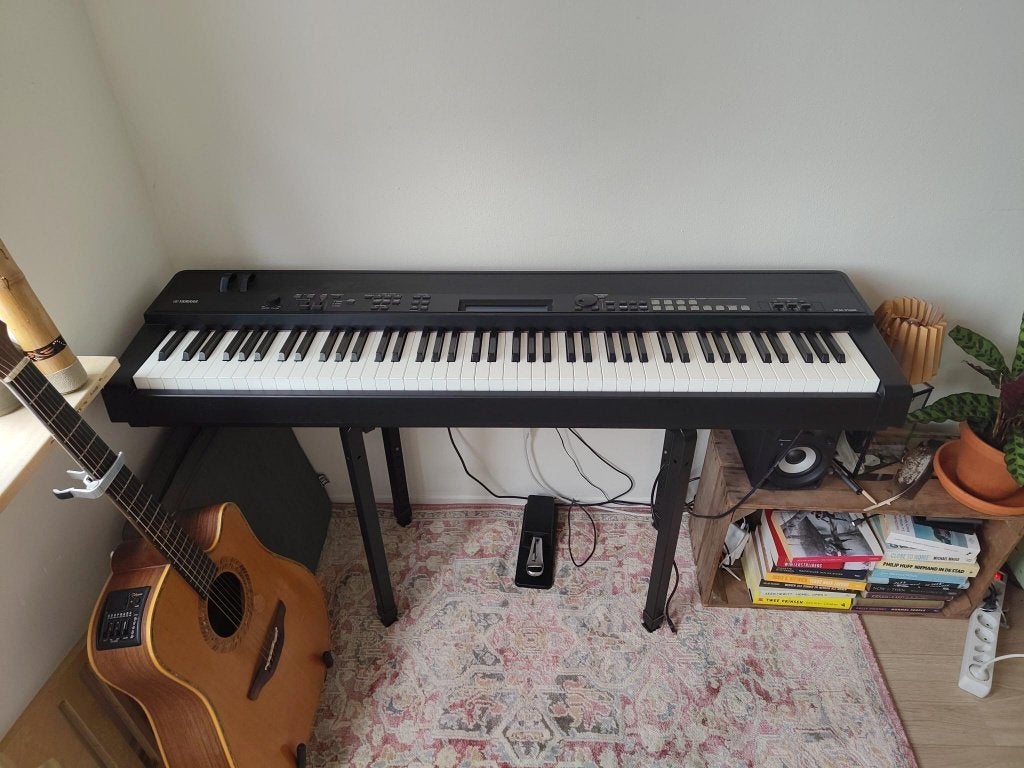 Yamaha CP40 stage piano, Muziek en Instrumenten, Ophalen, Zwart, Digitaal, Zo goed als nieuw