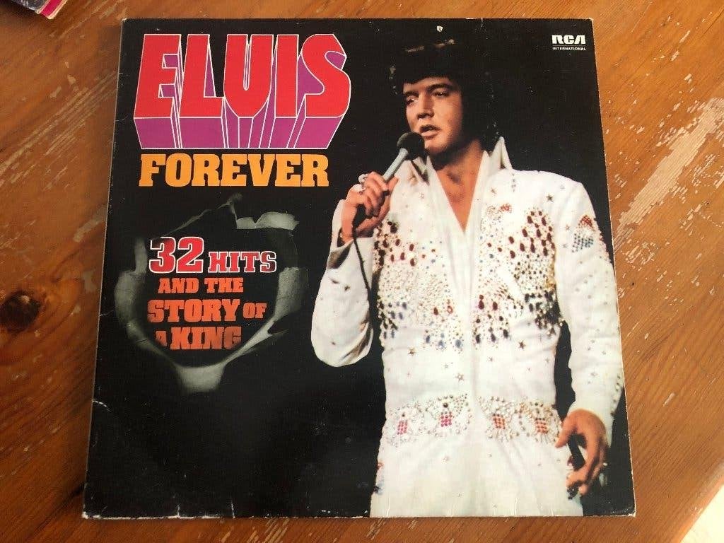 Elvis forever. 2 lp, Cd's en Dvd's, Inclusief binnenhoes, Ophalen of Verzenden, Zo goed als nieuw