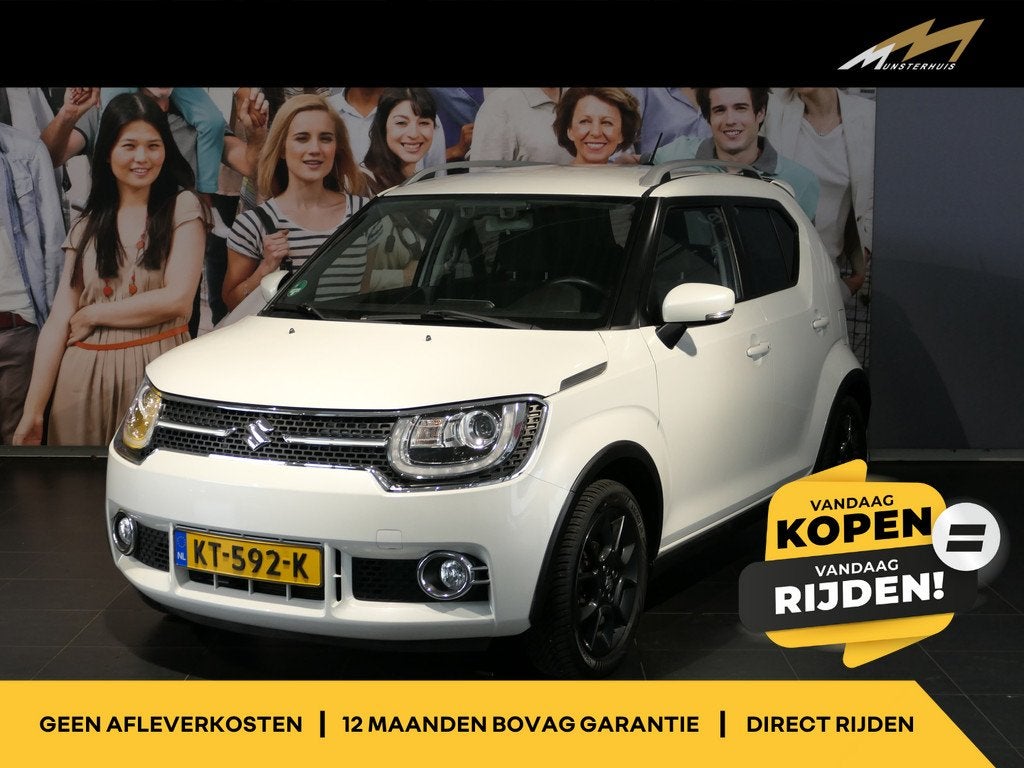 Suzuki Ignis 1.2 Stijl Smart Hybrid - Bluetooth - Clima - Ca, Auto's, Suzuki, Bedrijf, Te koop, Ignis, ABS, Achteruitrijcamera