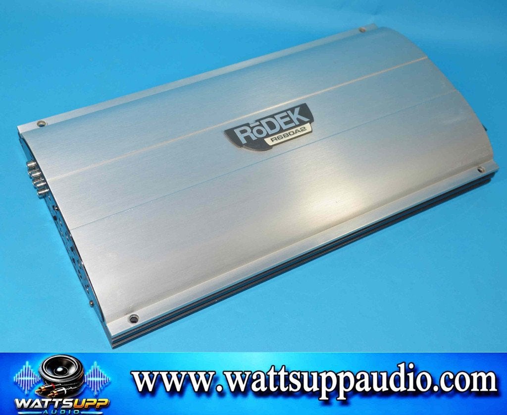 Rodek R680A2 6 kanaals versterker, Auto diversen, Autospeakers, Gebruikt, ., Ophalen of Verzenden, .
