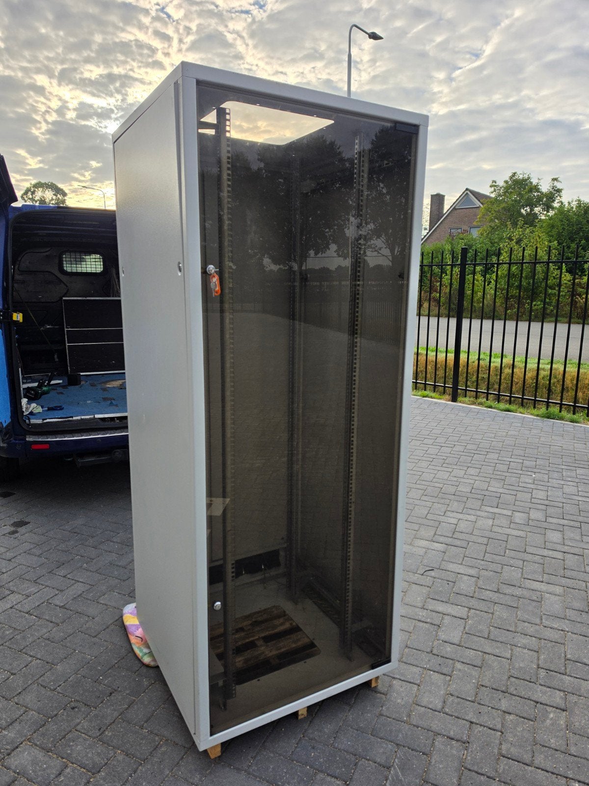 Grote serverkast / patchkast met glazen en deur, Ophalen of Verzenden