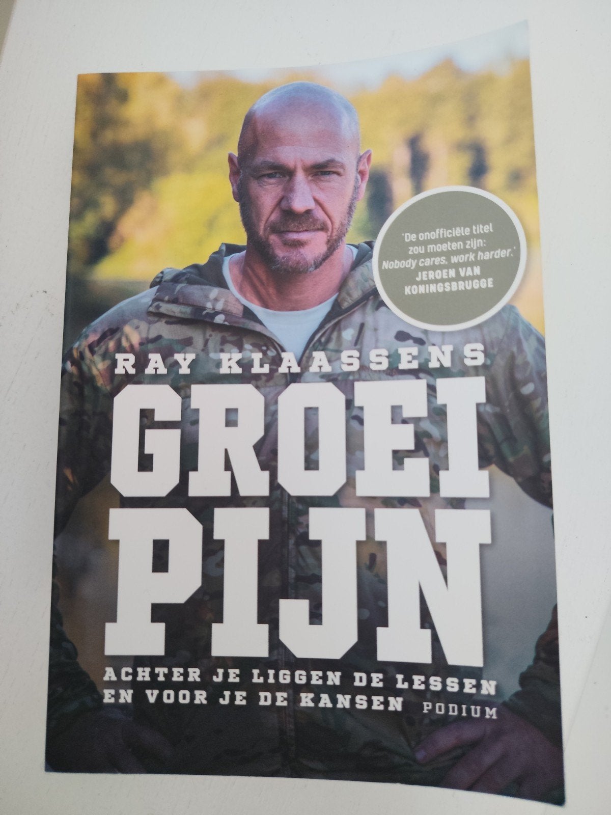 Groeipijn - Ray Klaassens (oud commando), Ophalen of Verzenden, Zo goed als nieuw, Ray Klaassens