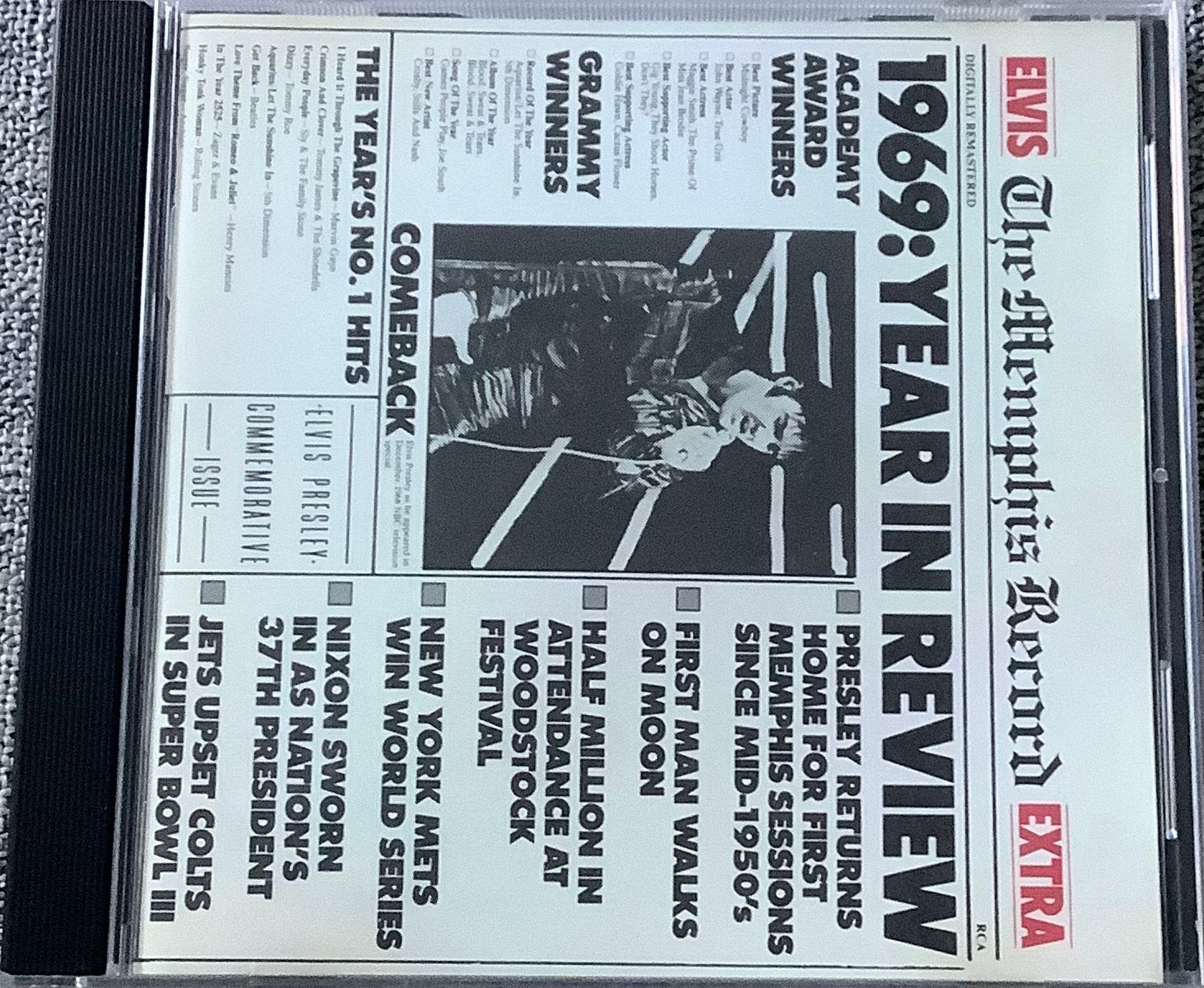 Elvis Presley - The Memphis Record CD (USA, RCA) 1987, Ophalen of Verzenden, 1960 - 1969, Zo goed als nieuw