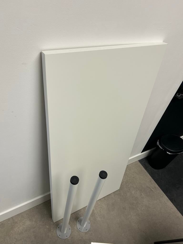 IKEA LAGKAPTEN / ALEX Bureau (zonder ladeblok), Ophalen, Spaanplaat of MDF, Zo goed als nieuw, IKEA