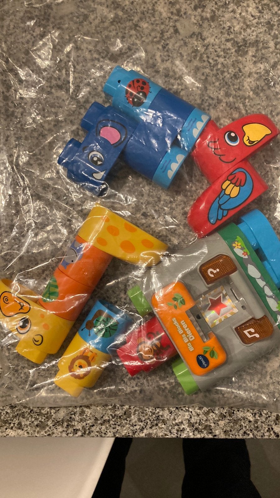 Vtech Bla Bla Blocs Dieren, Ophalen of Verzenden, Zo goed als nieuw, 6 maanden tot 2 jaar