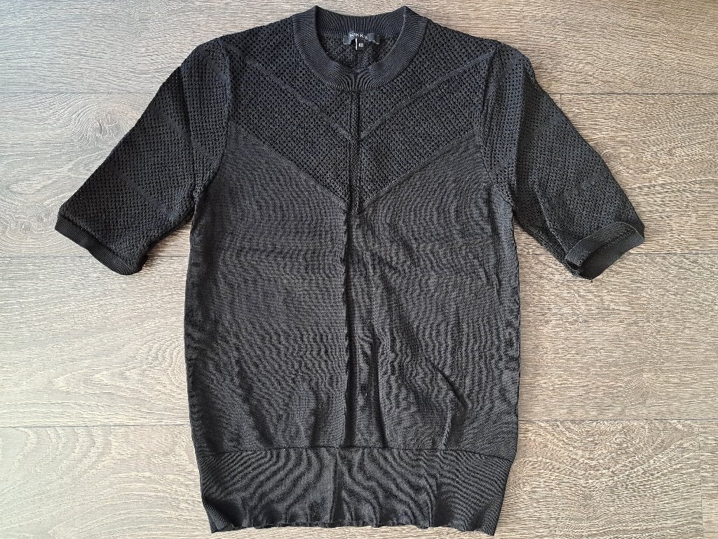 Nikkie Trui  -  40    jusa17, Maat 38/40 (M), Zwart, Ophalen of Verzenden, Zo goed als nieuw