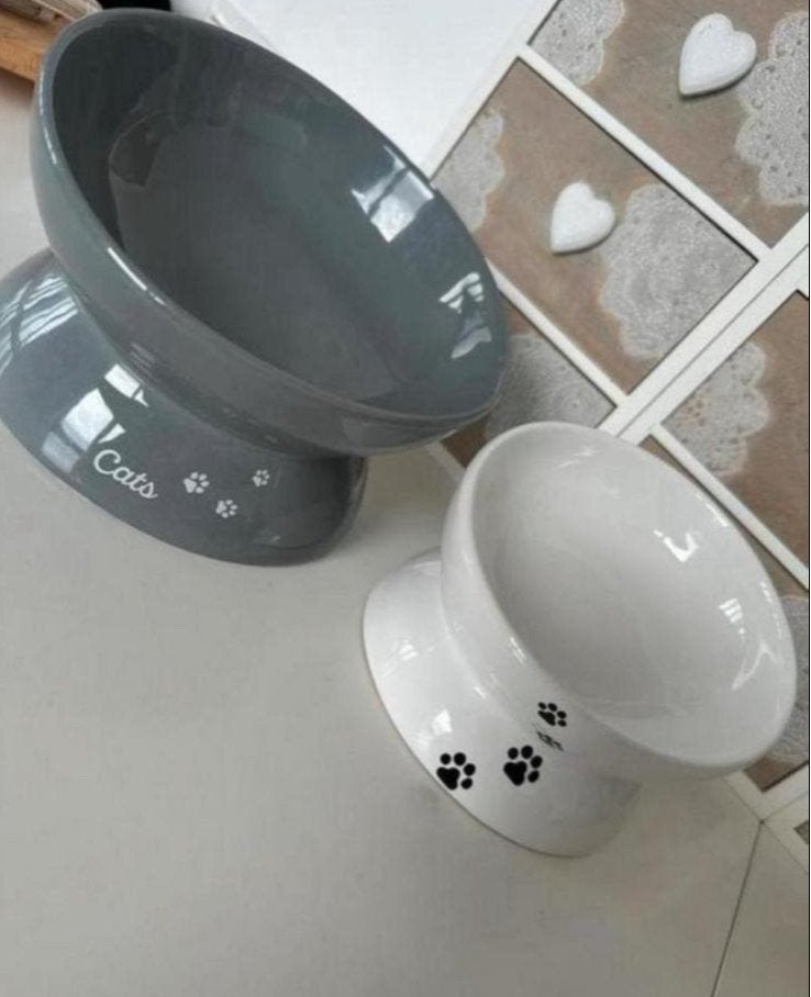 Katten drinkbak/voerbak (ERGONOMISCH), Dieren en Toebehoren, Kattenvoerbakken en Drinkbakken, Ophalen, Nieuw