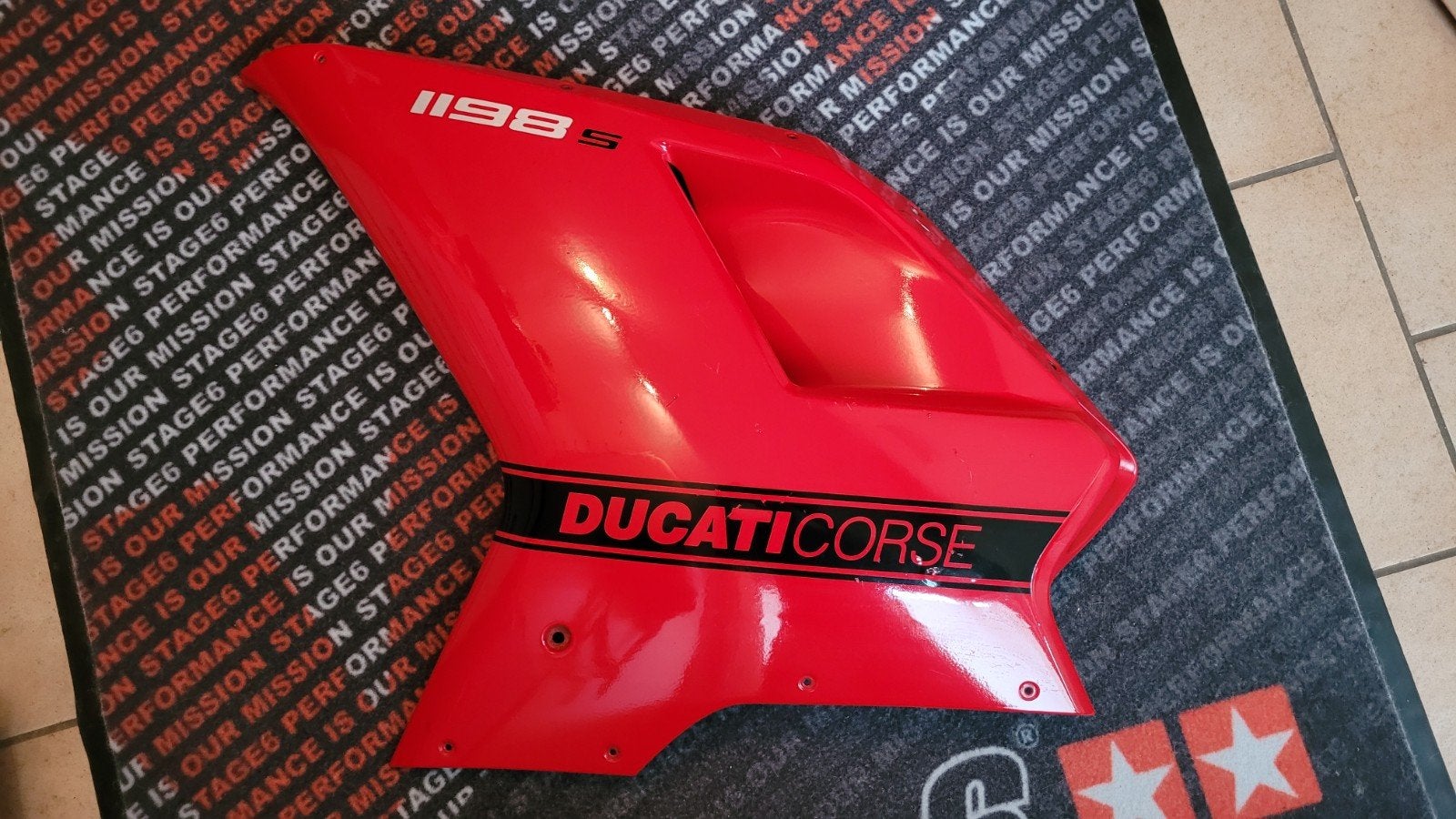Ducati 848 1098 1198 zij kap links, Ophalen of Verzenden, Gebruikt