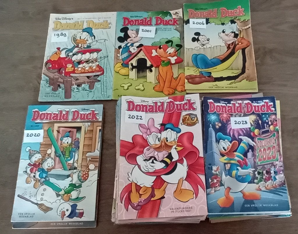Donald Duck Tijdschriften, Boeken, Donald Duck, Meerdere stripboeken, Ophalen, Gelezen