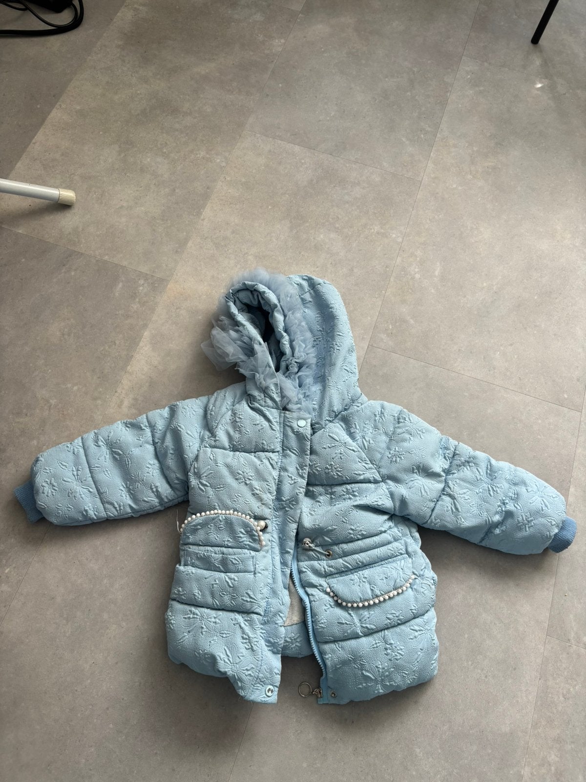 Kinder winterjas, Kinderen en Baby's, Ophalen of Verzenden, Gebruikt, Meisje, Jasje
