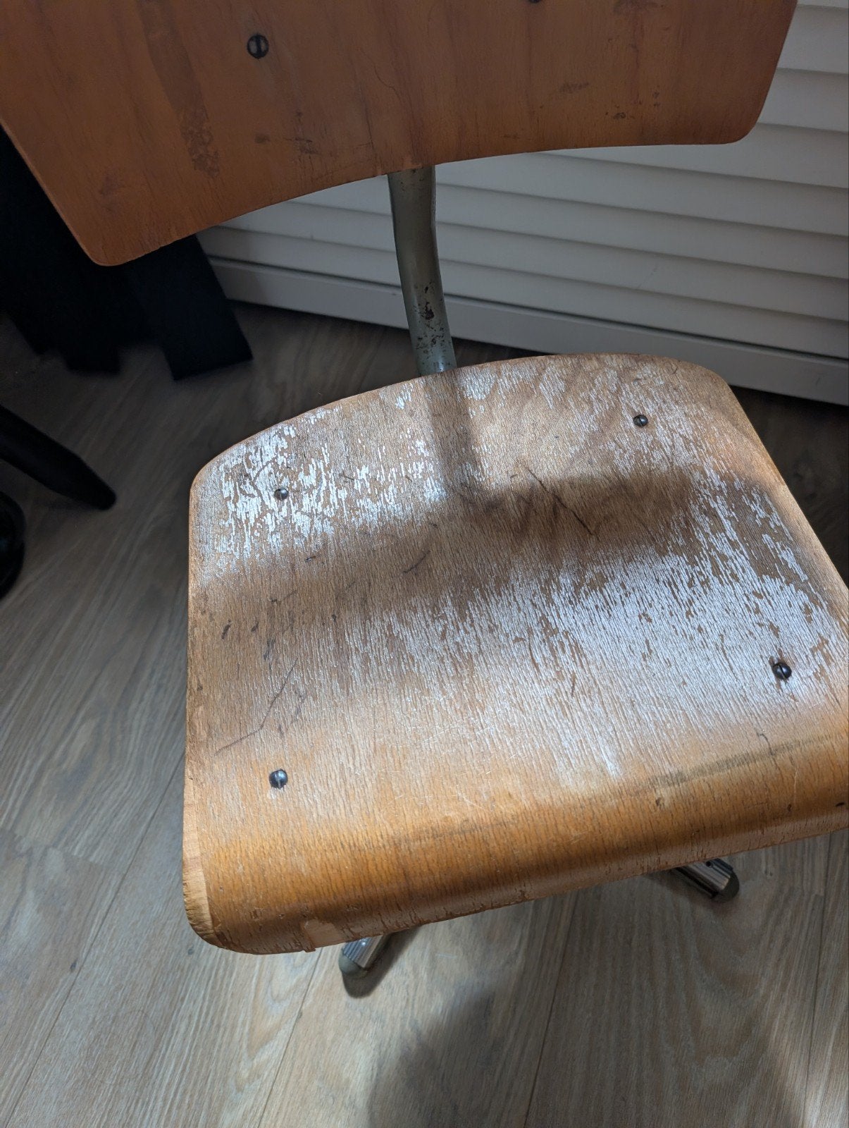 Vintage schoolstoel - Marko - met karakter, Ophalen, Gebruikt, Stoel(en)
