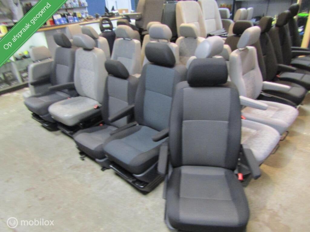 Stoel stoelen bank VW Transporter T5 + T6, bj '03 t/m nu, Auto-onderdelen, Interieur en Bekleding, Gebruikt, Volkswagen, Ophalen of Verzenden
