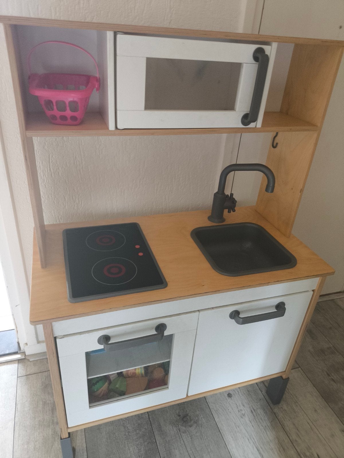 Houten ikea speelkeuken met accessoires, Ophalen, Gebruikt, Hout, Speelkeuken