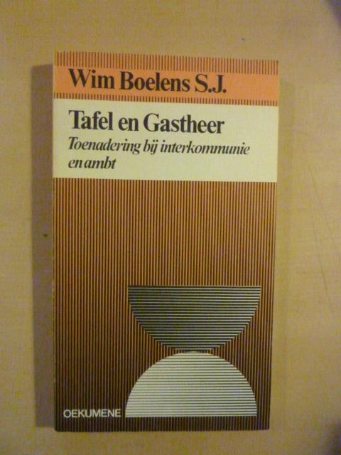 Wim Boelens - Tafel en gastheer, Ophalen of Verzenden, Zo goed als nieuw