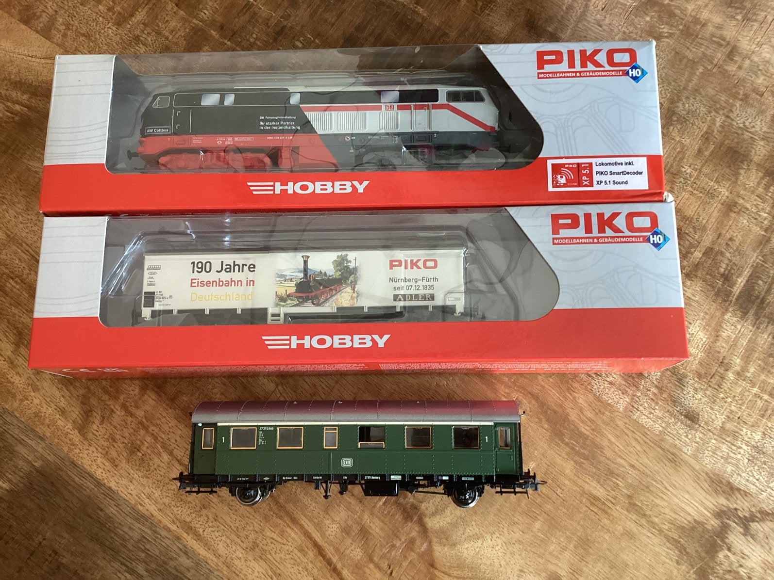 Piko 5740/95745/fleischman, Treinset, Gelijkstroom, Nieuw, Piko