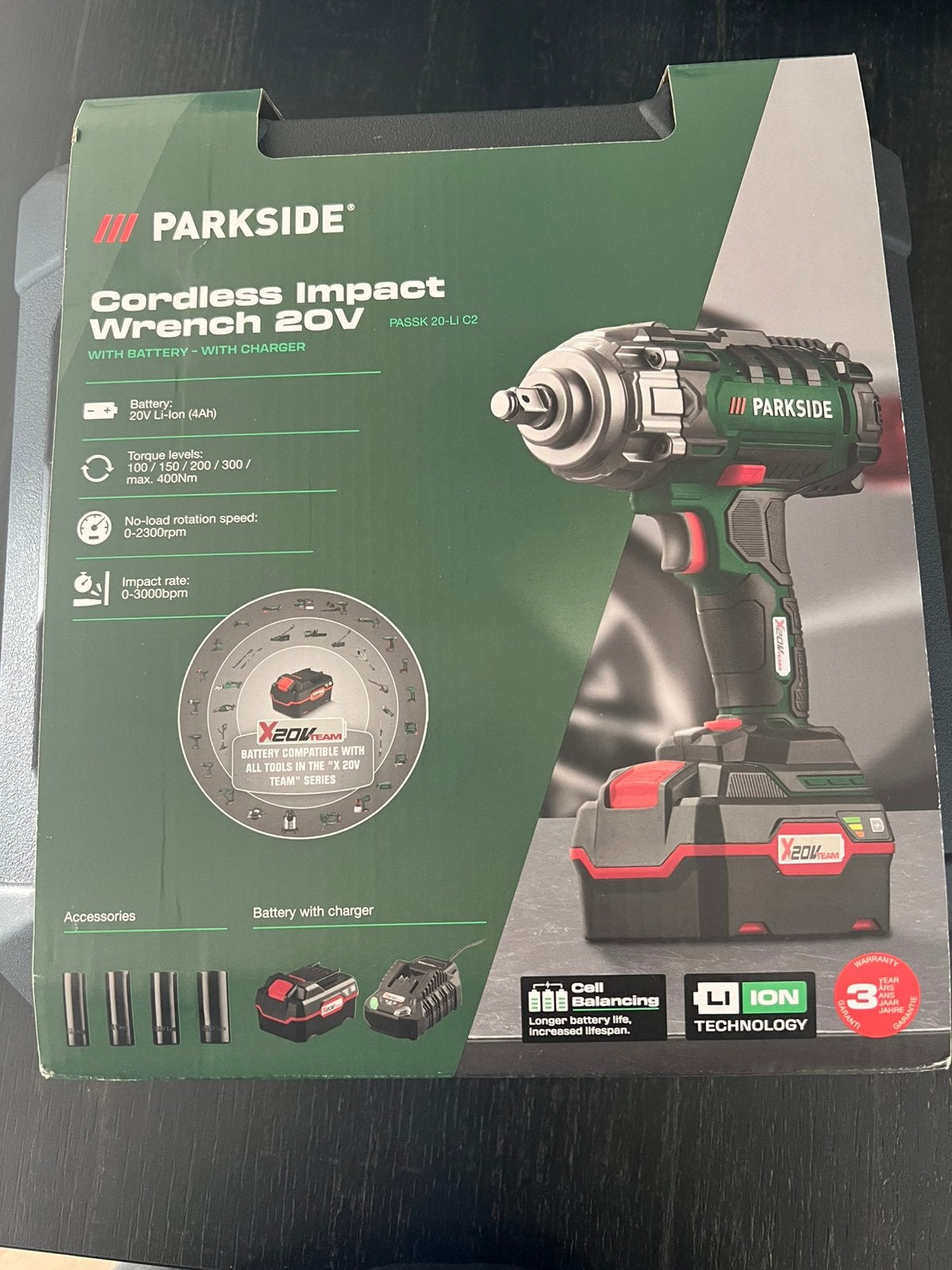 Parkside slagmoer sleutel nieuw compleet, Ophalen of Verzenden, Zo goed als nieuw