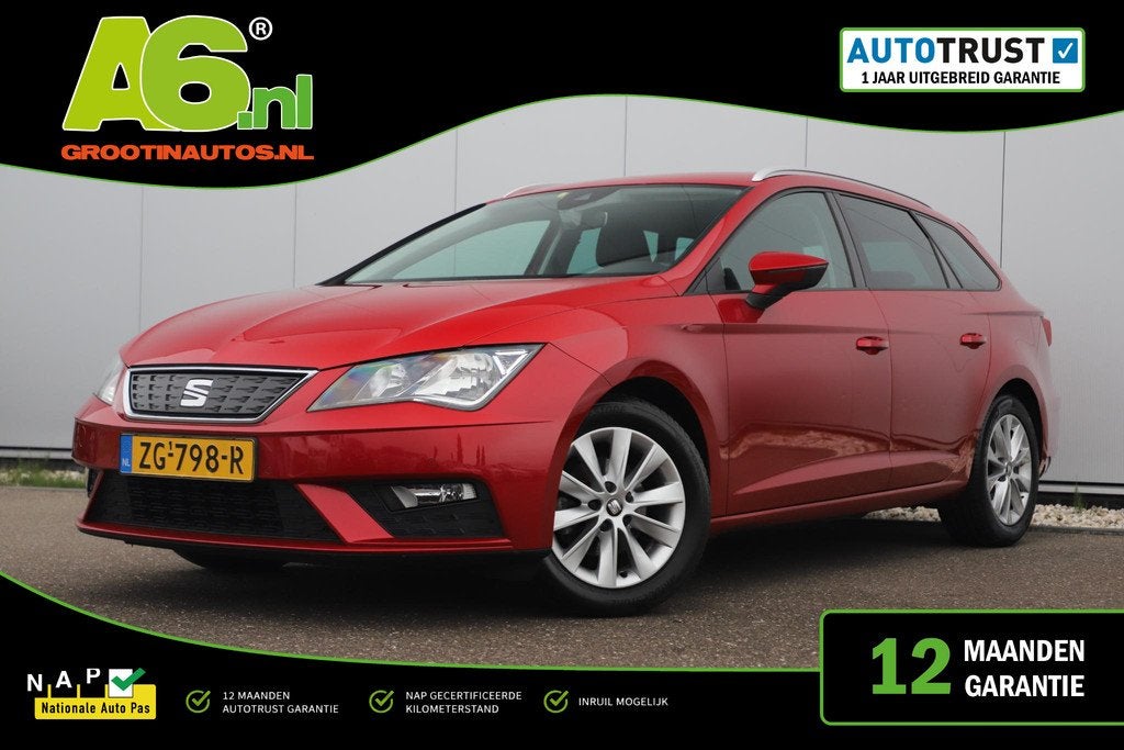 SEAT Leon ST 1.0 EcoTSI Style Business Intense DSG Automaat, Stof, Gebruikt, Euro 6, Met garantie (alle)