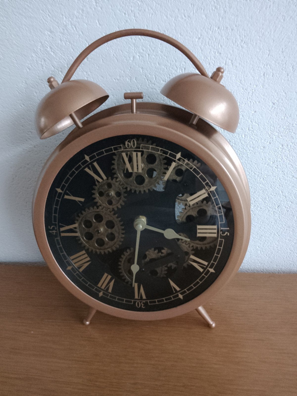 Staande klok vorm van wekker., Ophalen of Verzenden, Staande klok