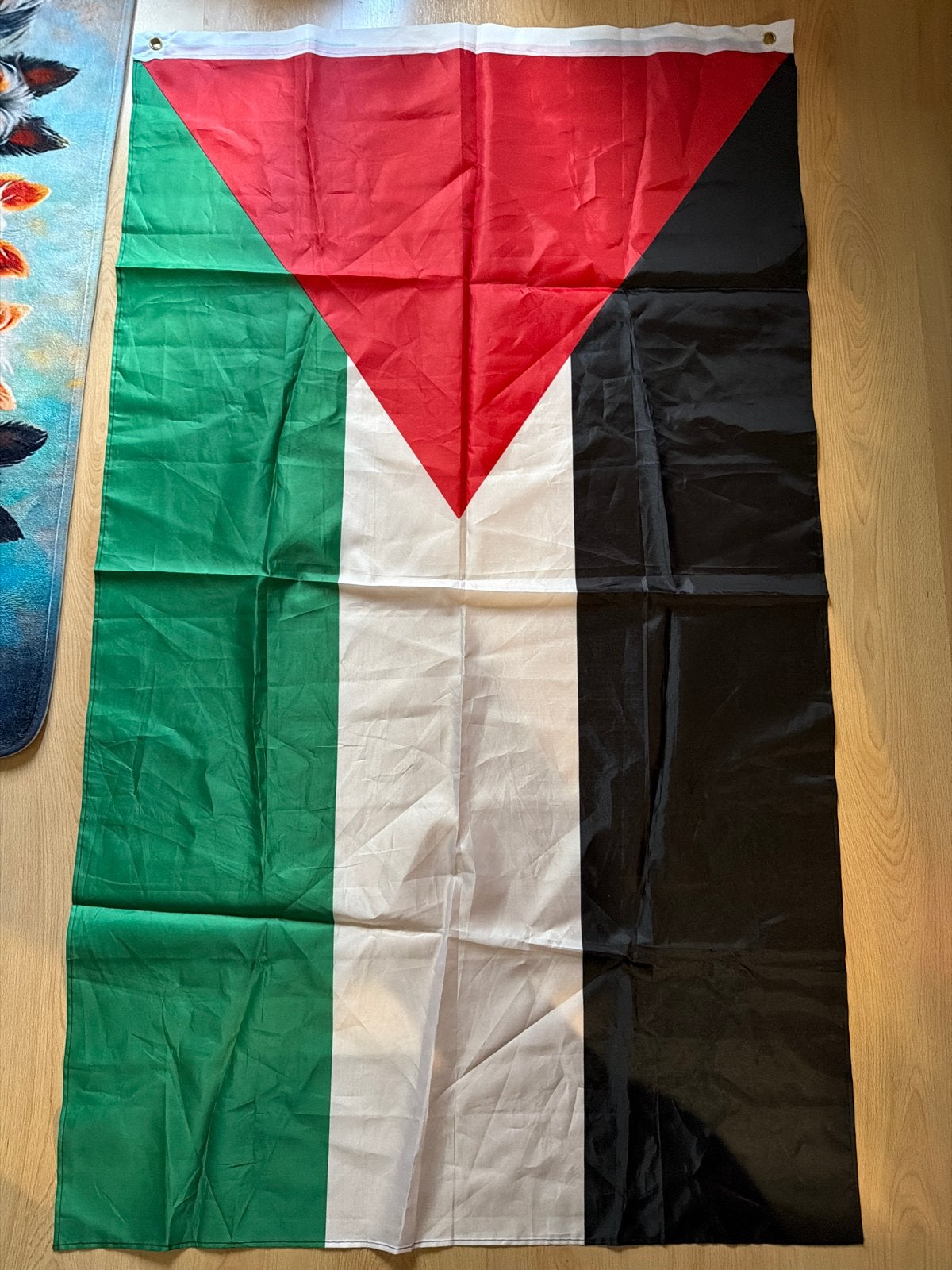 Palestina vlag 90x150cm, Ophalen of Verzenden