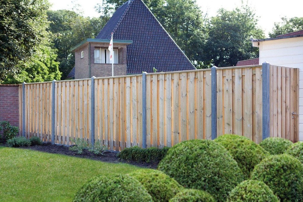 Betonpaal antraciet tbv schutting, Ophalen, Overige materialen, Minder dan 3 meter, Nieuw