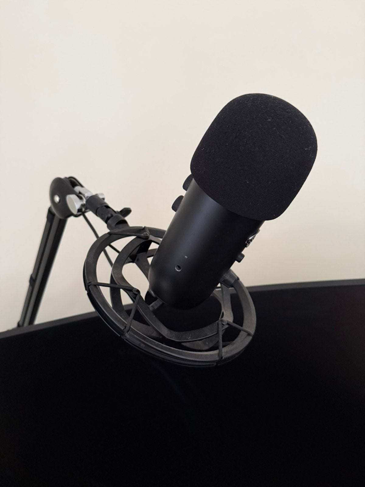 Blue Yeti + Rode PSA1 + Shock mount, Ophalen of Verzenden, Gebruikt