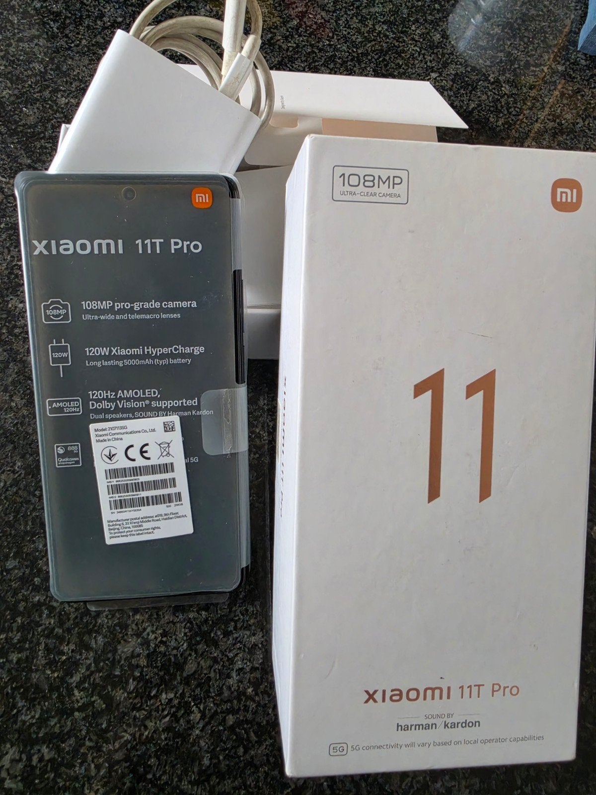 Xiaomi 11 t pro ultra, Ophalen