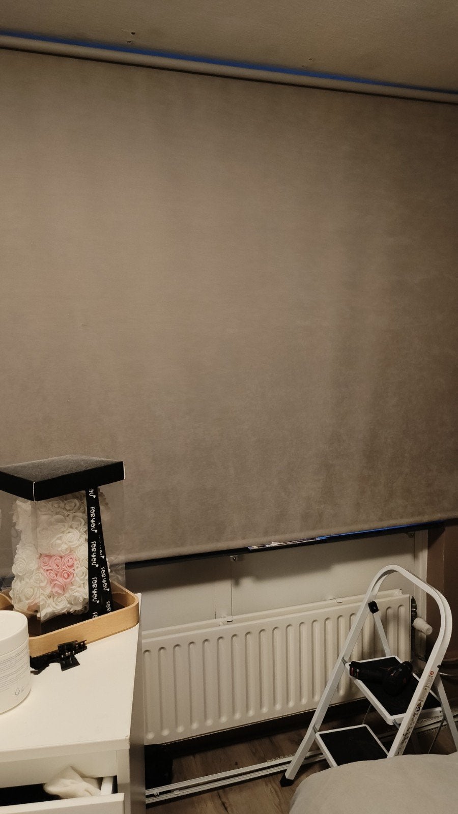 Rolgordijnen beige tint 180cm lang, Huis en Inrichting, Rolgordijn, Ophalen, Beige, Rolgordijn