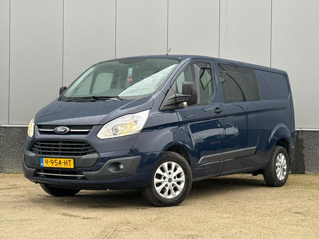 Ford Transit Custom 290 2.0 TDCI L2H1 Trend DC 2017 euro6, Auto's, Voorwielaandrijving, Euro 6, 4 cilinders, Origineel Nederlands